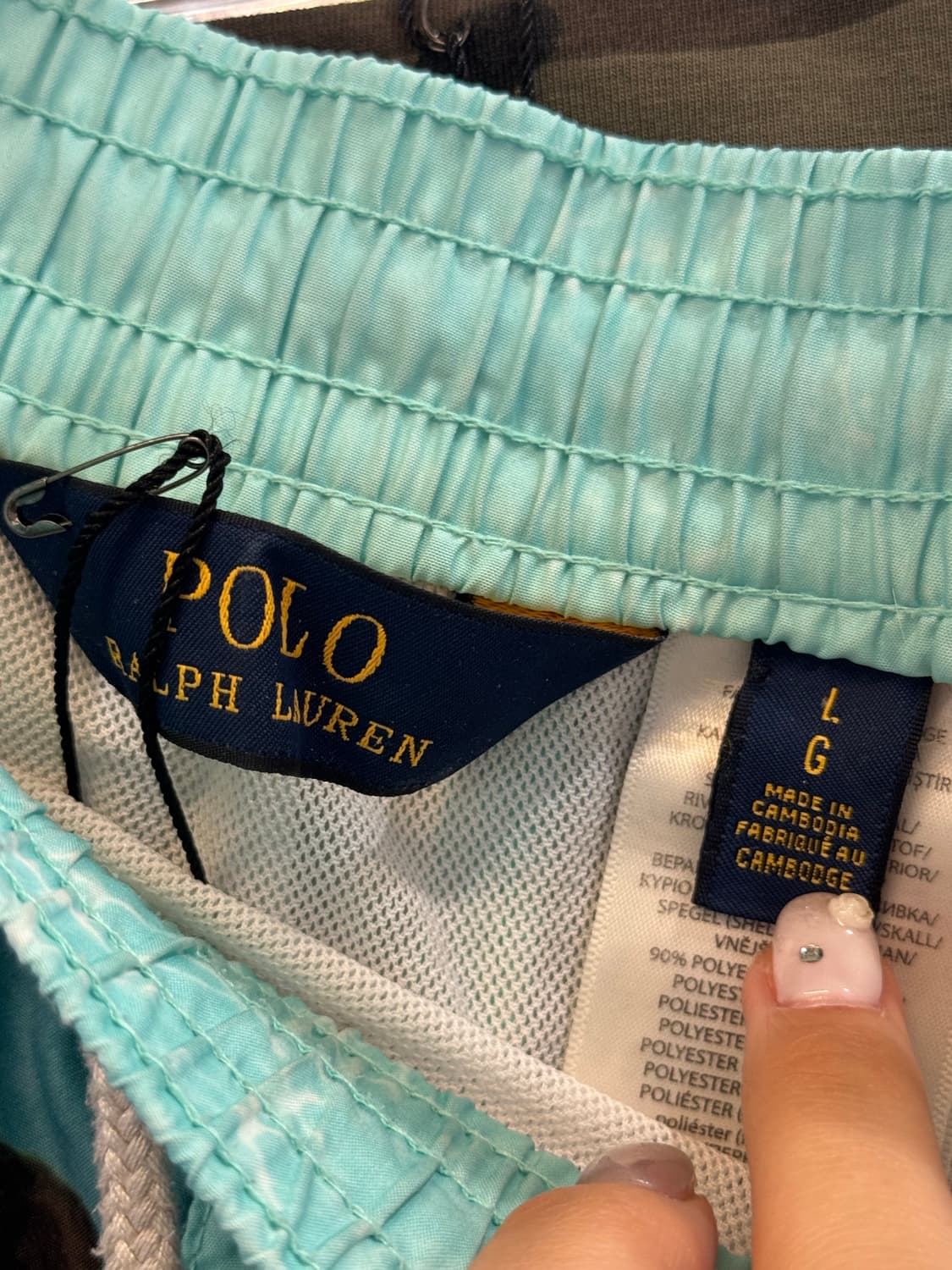Polo Ralph Lauren light blue short 상품이미지4