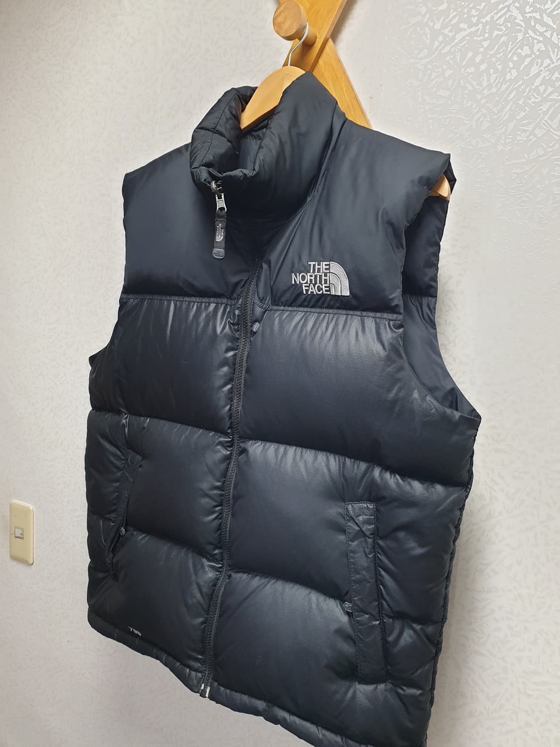 [남95~100] 노스페이스 눕시 패딩조끼 블랙 상품이미지2