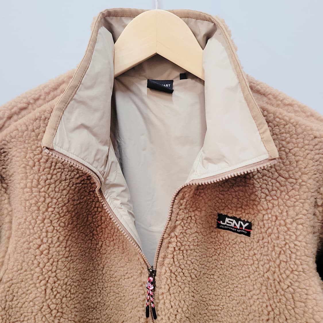 100~) 질스튜어트 뽀글이 집업 (택포 상품이미지4