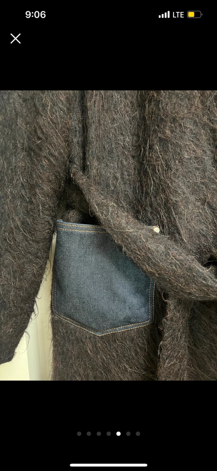 아크네스튜디오 모헤어 롱코트 상품이미지5