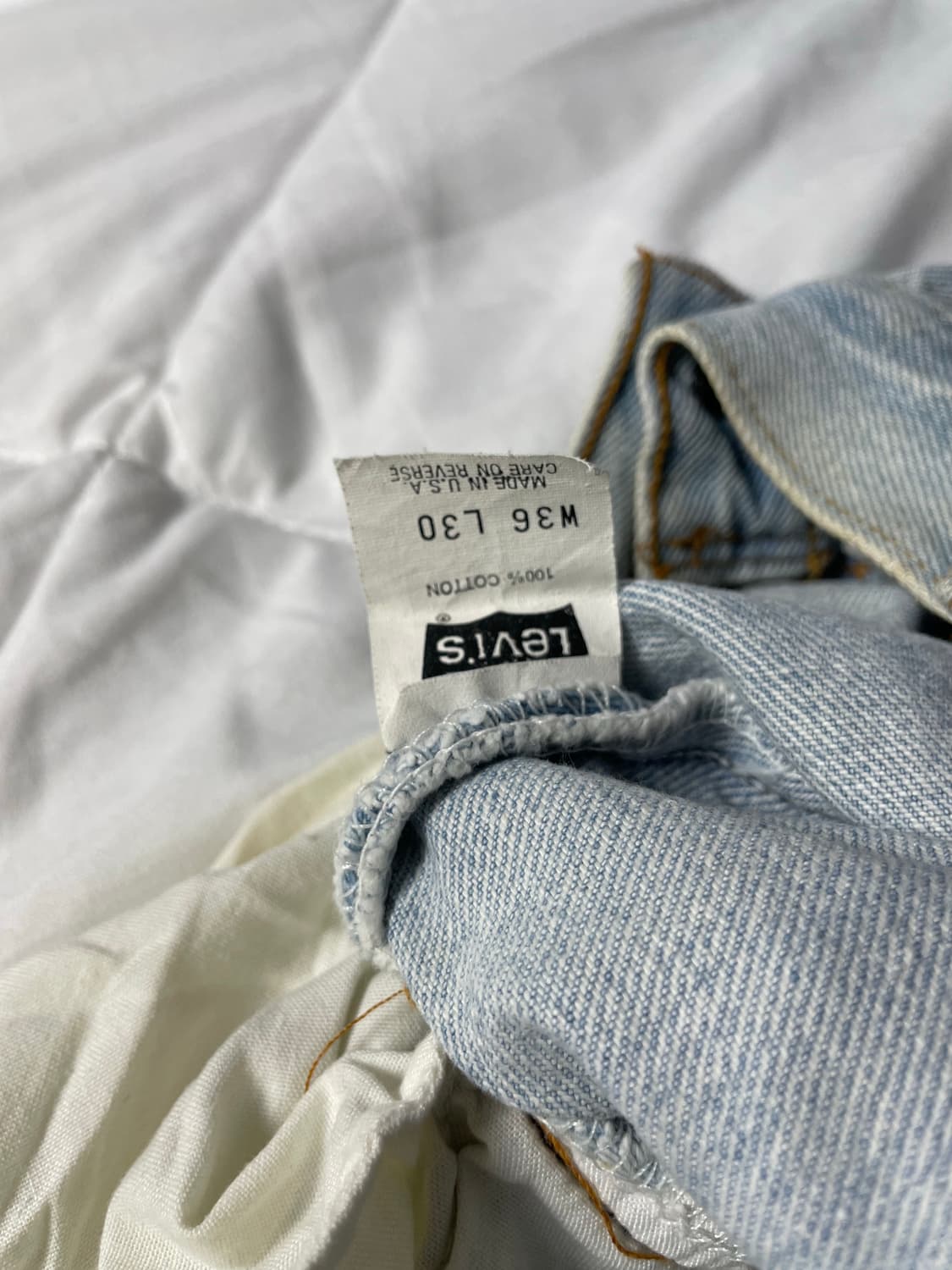 90s Levis 리바이스 연청 W36 L30 상품이미지5