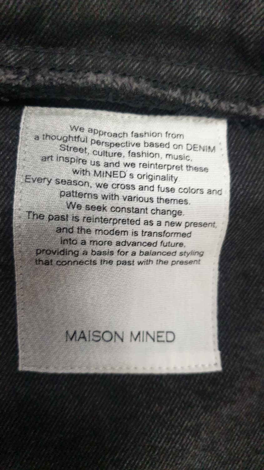 메종 미네드 데님 워크 자켓 M 100~105 상품이미지7