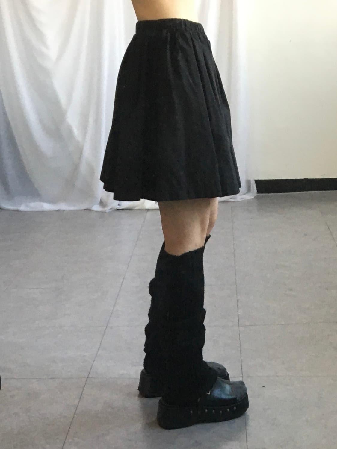 Black mini skirt 상품이미지5