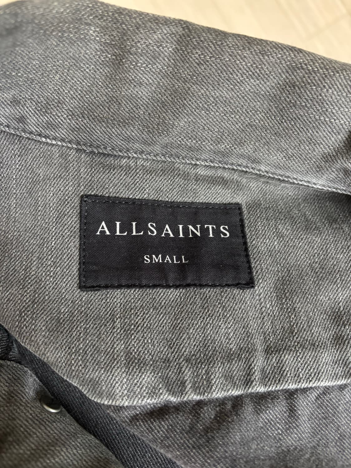 ALL SAINTS 그레이 데님 자켓 상품이미지7
