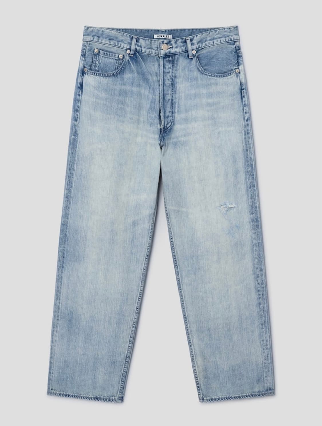 오라리 26ss SELVEDGE LIGHT DENIM WIDE 30 상품이미지1