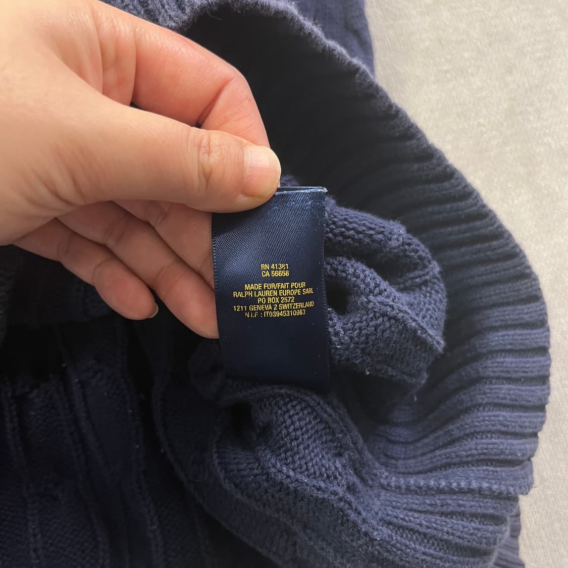 95 폴로랄프로렌 꽈배기 니트 상품이미지6