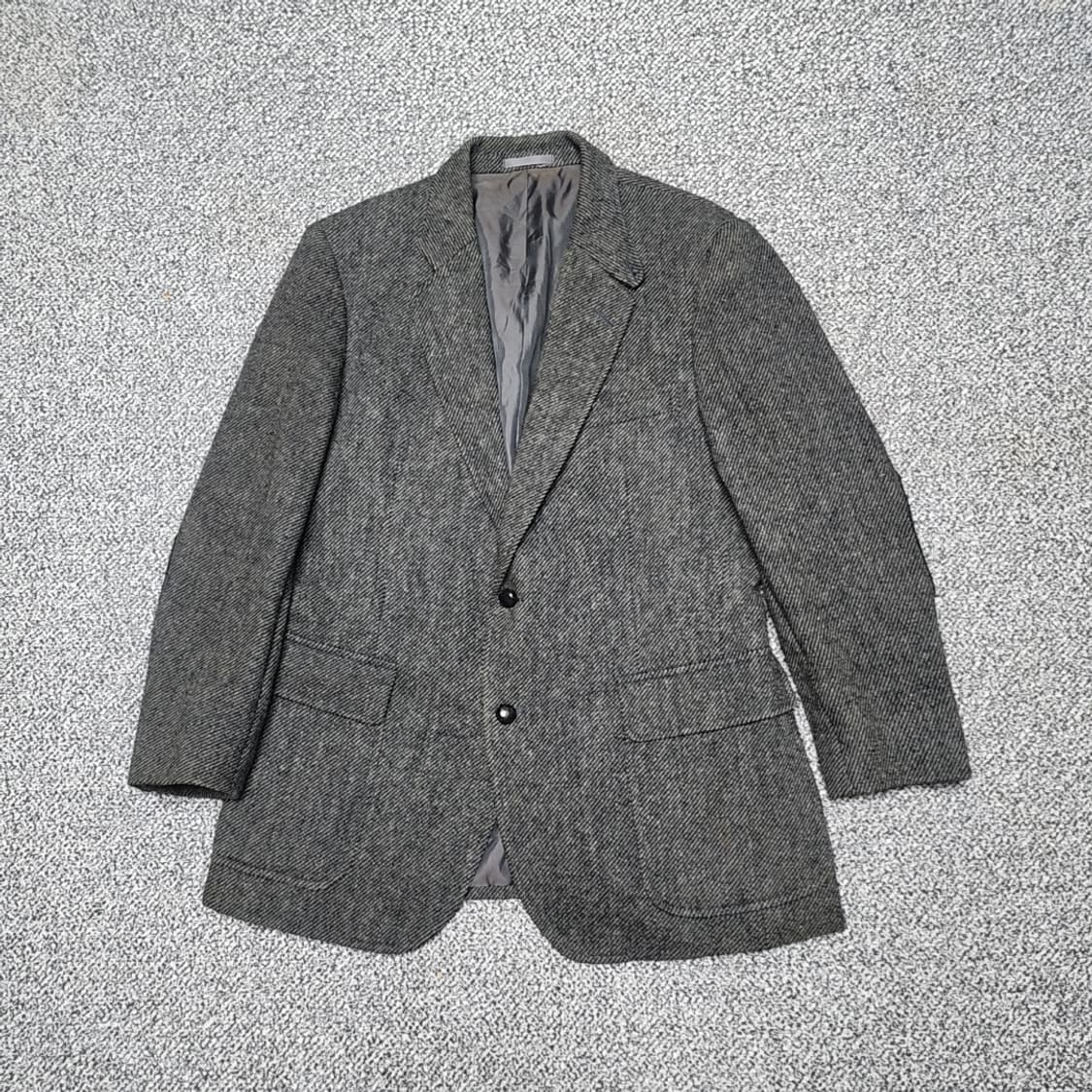 [98] 버버리 헤링본 울자켓 레트로 블레이져 상품이미지1