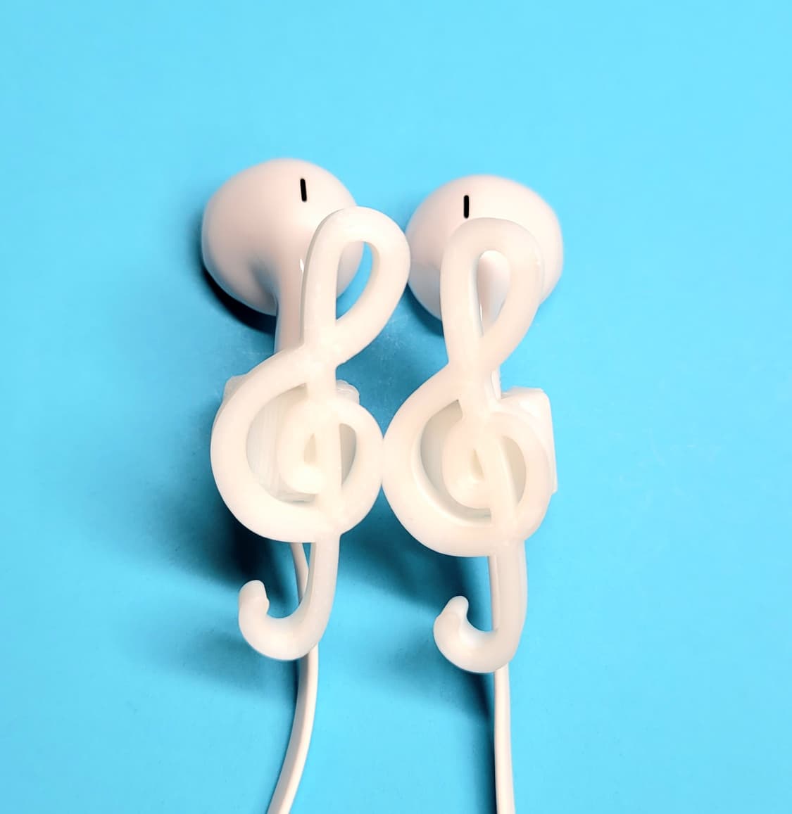 높은음자리표 줄이어폰 장식 악세사리 y2k 상품이미지3