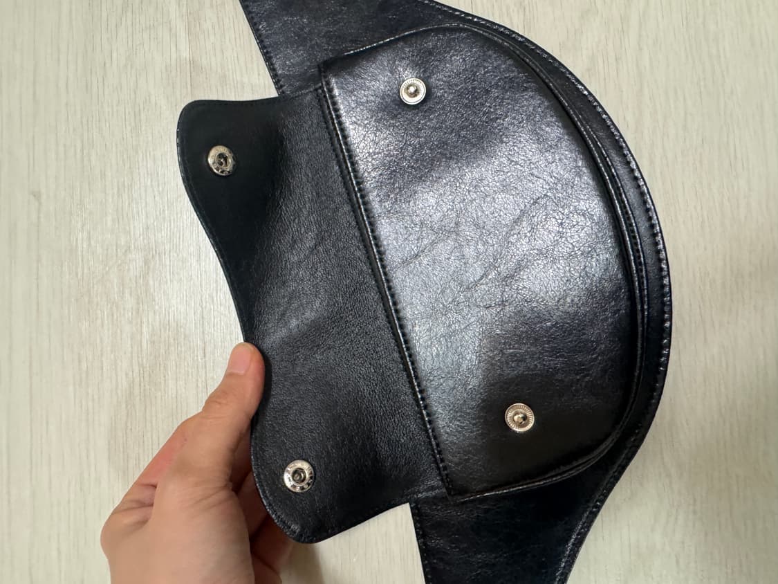 OSOI 오소이 POCKET BELT [WASHED BLACK] 상품이미지8