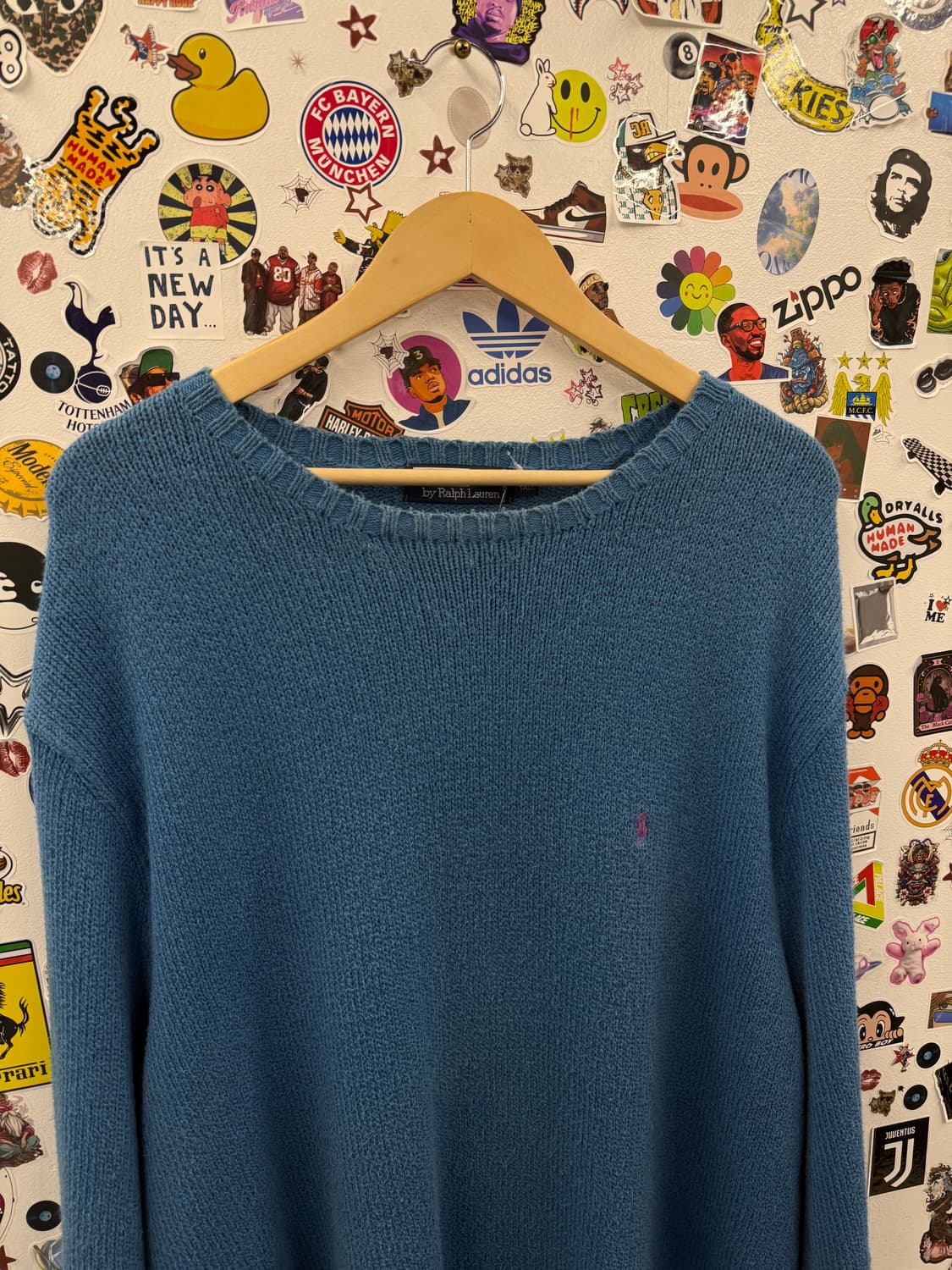 폴로 랄프로렌 헤비 블루 스웨터 니트 XXXL 추천 상품이미지5