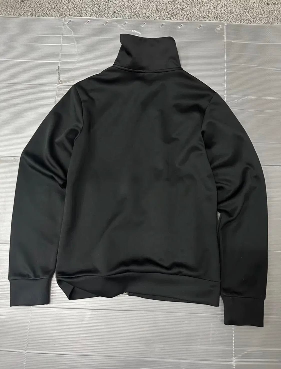 아디다스 로고 져지 트랙탑 블랙 100 상품이미지8