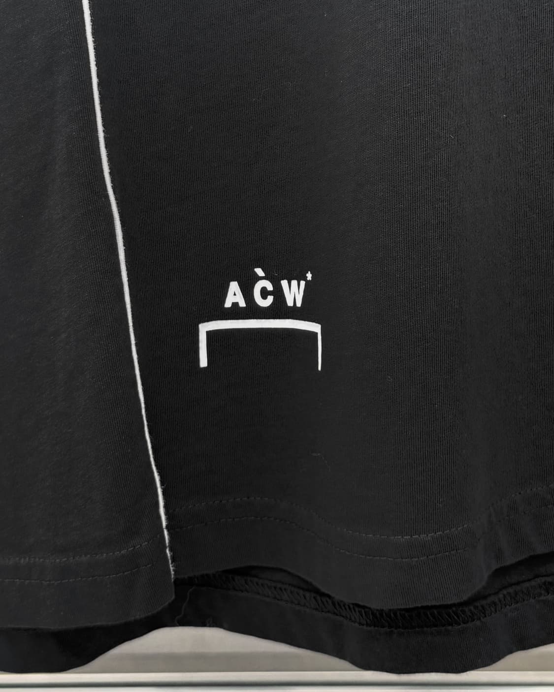 A cold wall 베이직 그래픽 블랙 티셔츠 상품이미지5