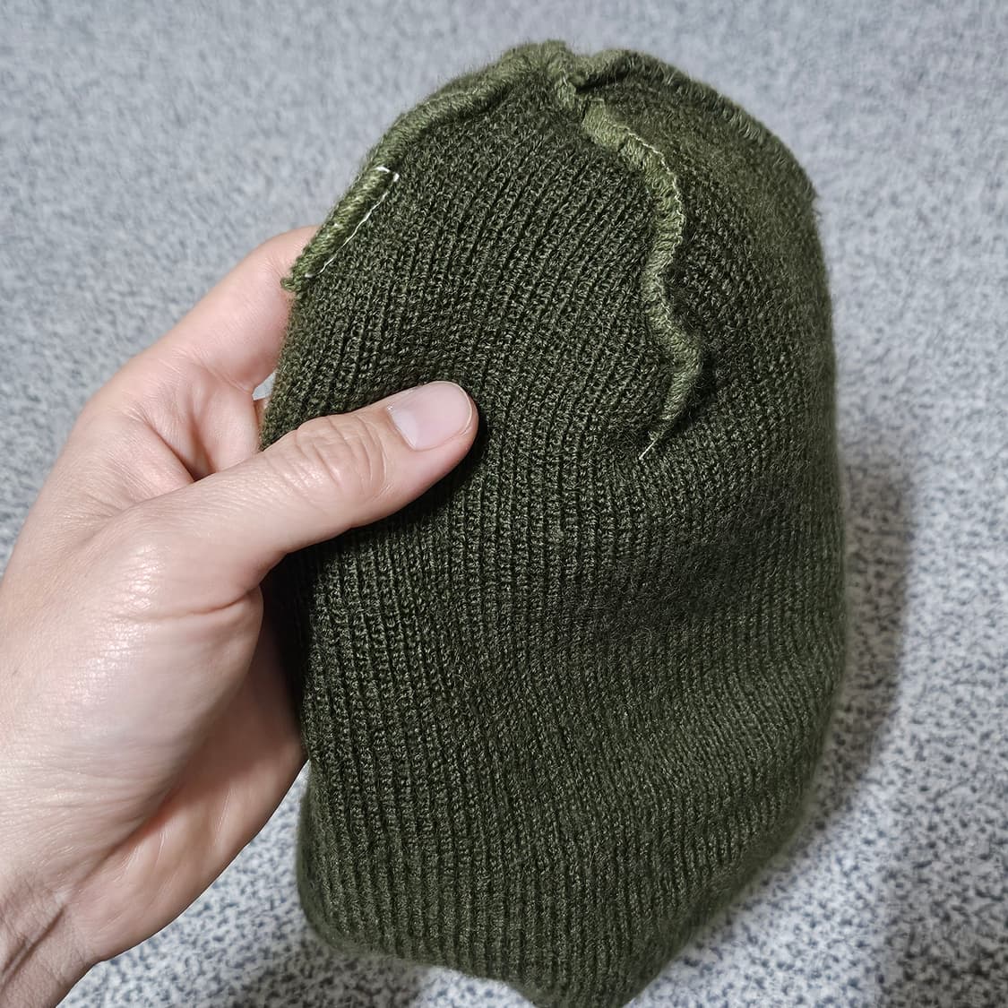 80s 미군 오리지널 울 와치캡 상품이미지4