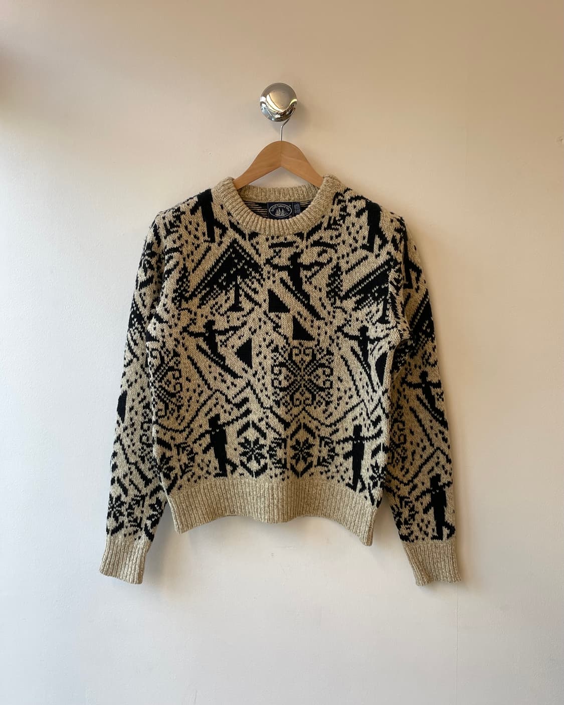 90’s USA Boathouse “SKI” wool sweater  상품이미지5