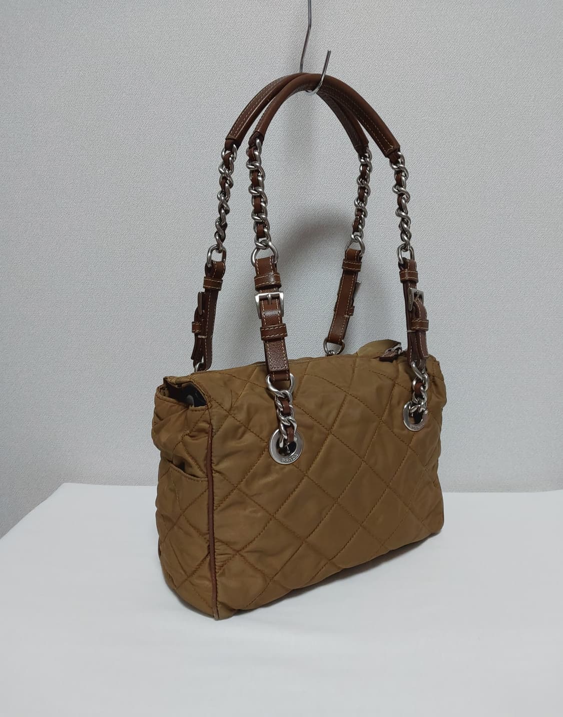 프라다 빈티지 테수토 나일론 퀼팅 숄더백 (정품) 상품이미지6