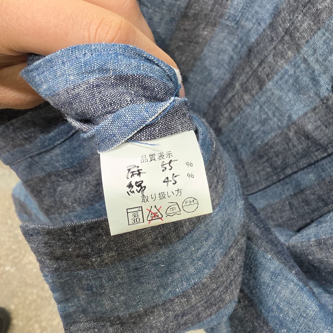 JAPAN 빈티지 린넨 롱셔츠 원피스- 우먼프리 상품이미지7