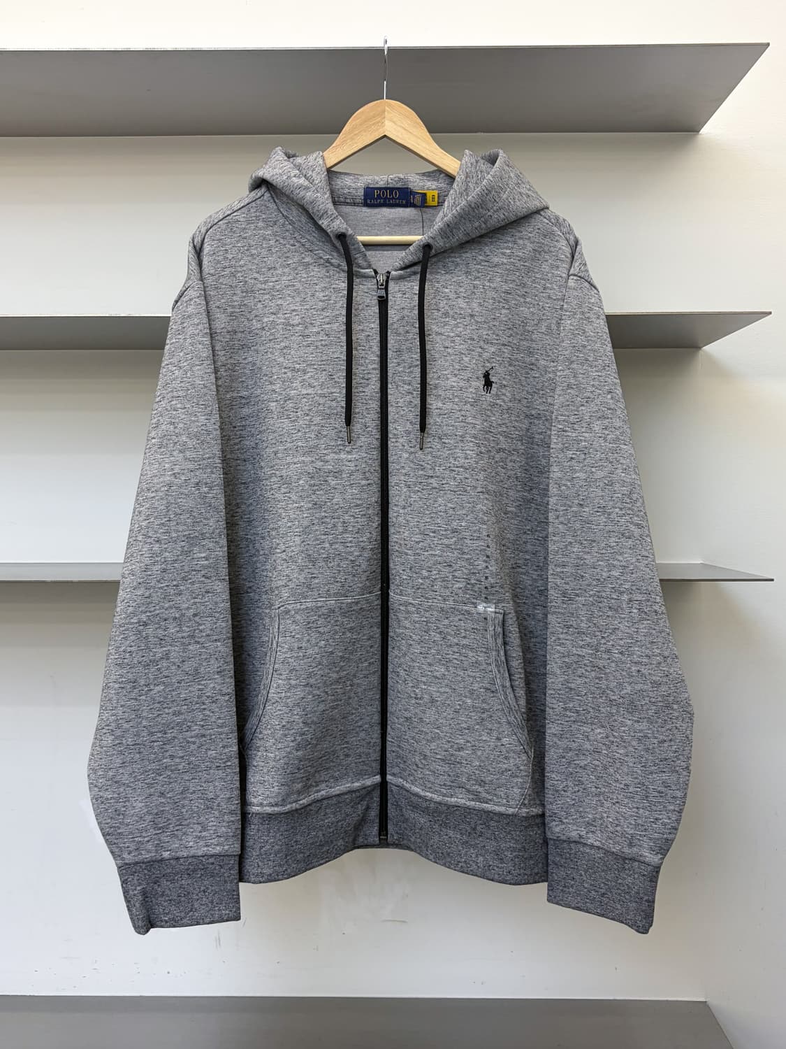 폴로랄프로렌 큐알 라벨 베이직 포니 후드집업 상품이미지1