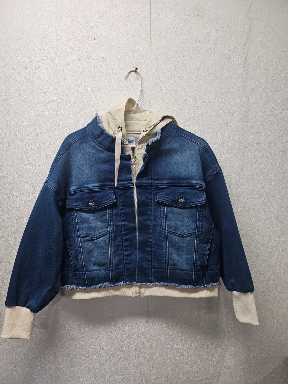 후두 데님 자켓 145  여성 55 상품이미지1