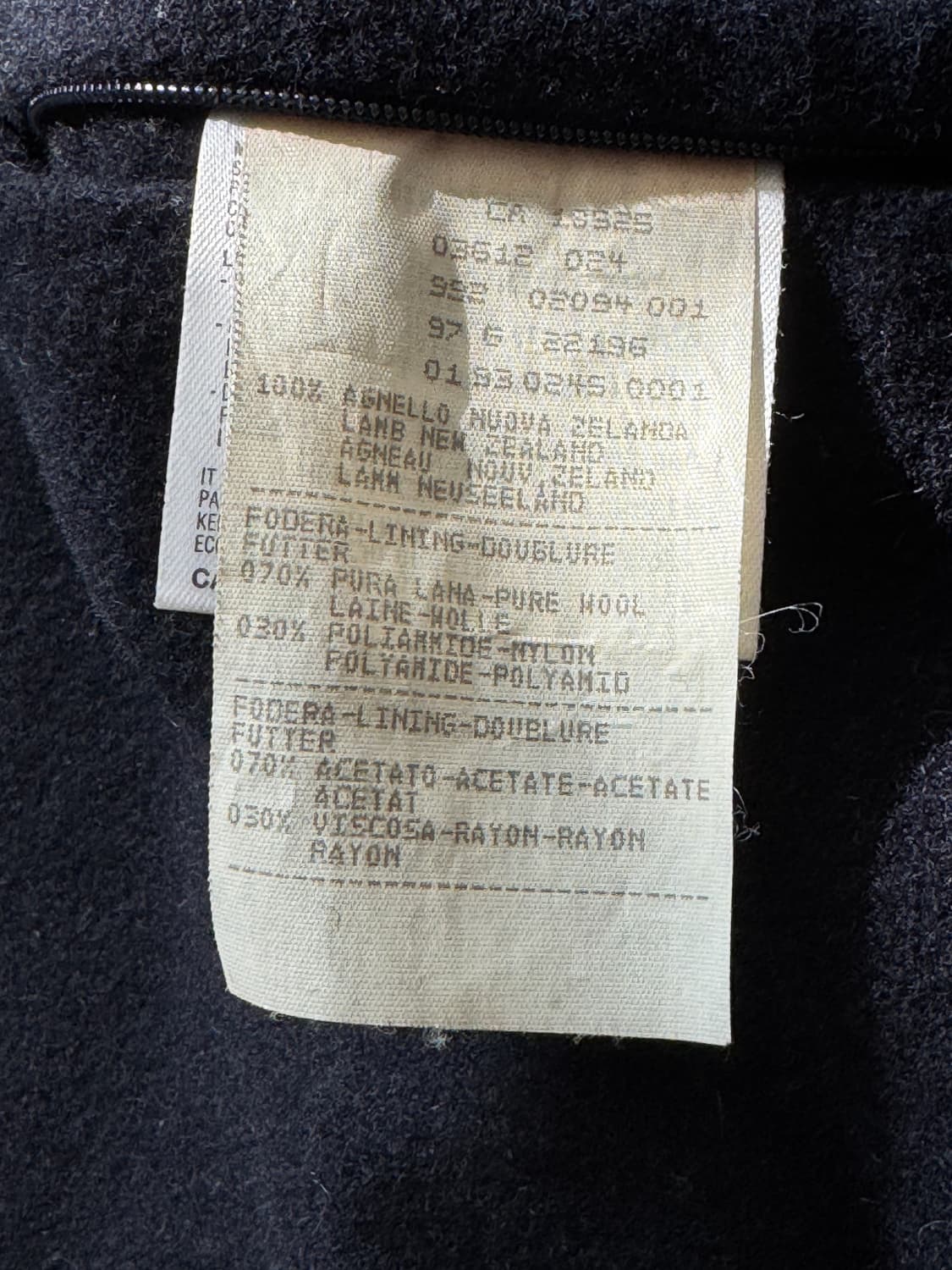 90s giorgio armani leather jacket 상품이미지3