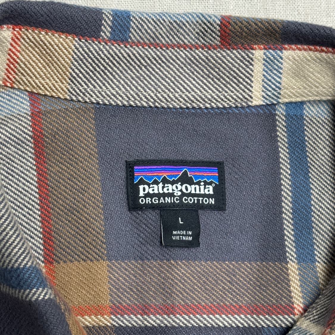 파타고니아 브라운 플란넬 체크셔츠 L 상품이미지5