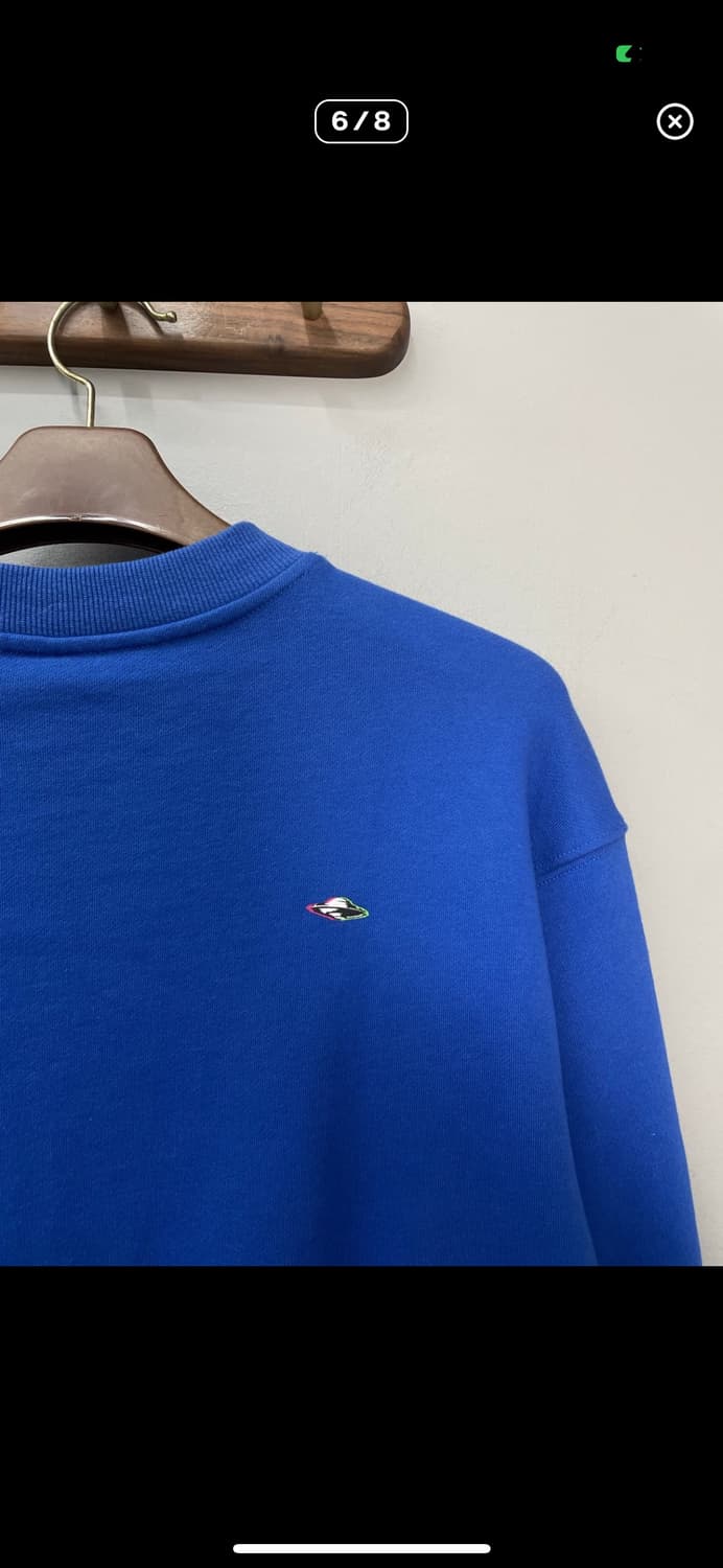 아더에러 블루 패치 맨투맨 A3510 상품이미지6