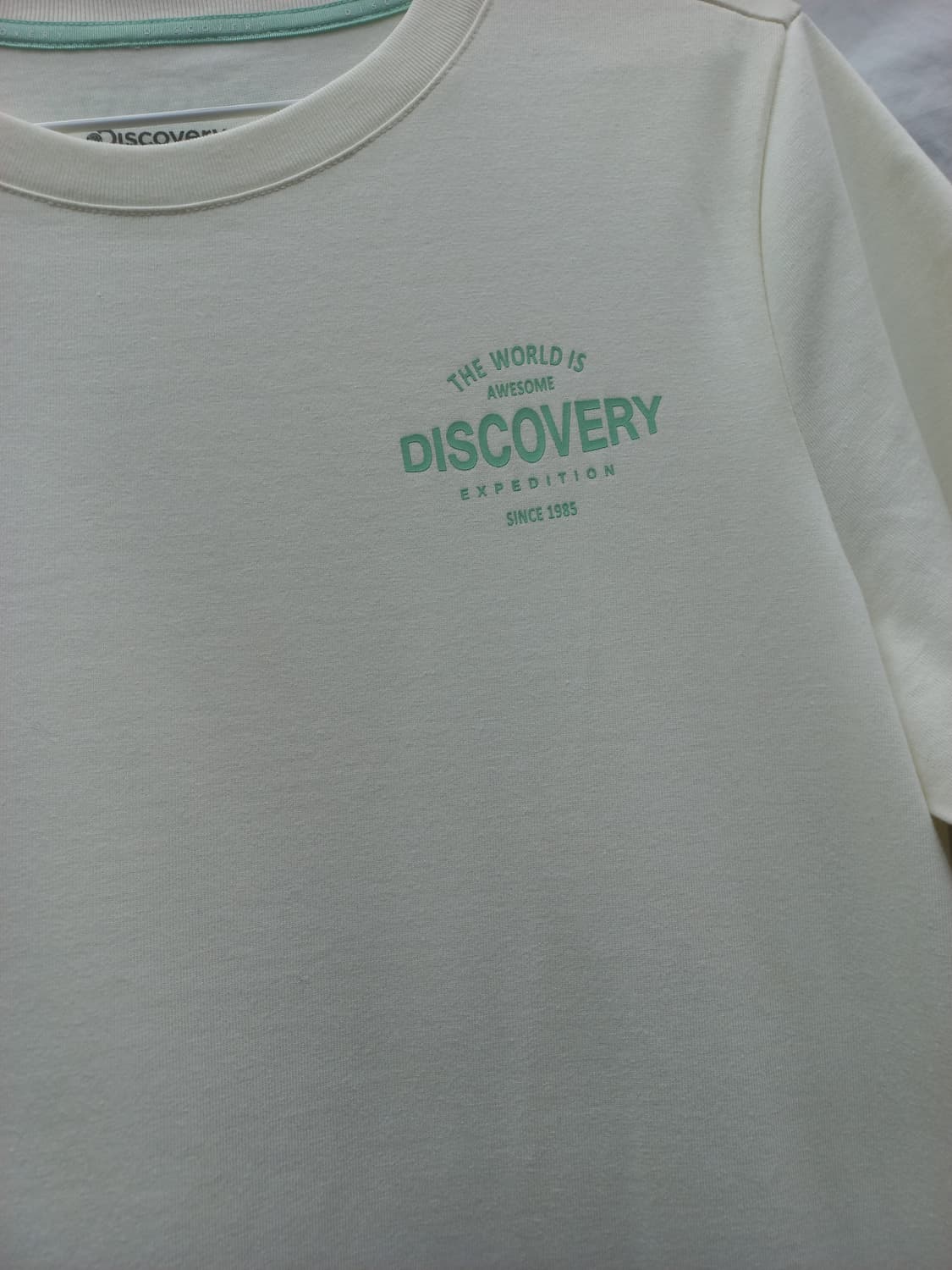 디스커버리 롱 루즈핏 원피스 아이보리 (여90) 상품이미지5