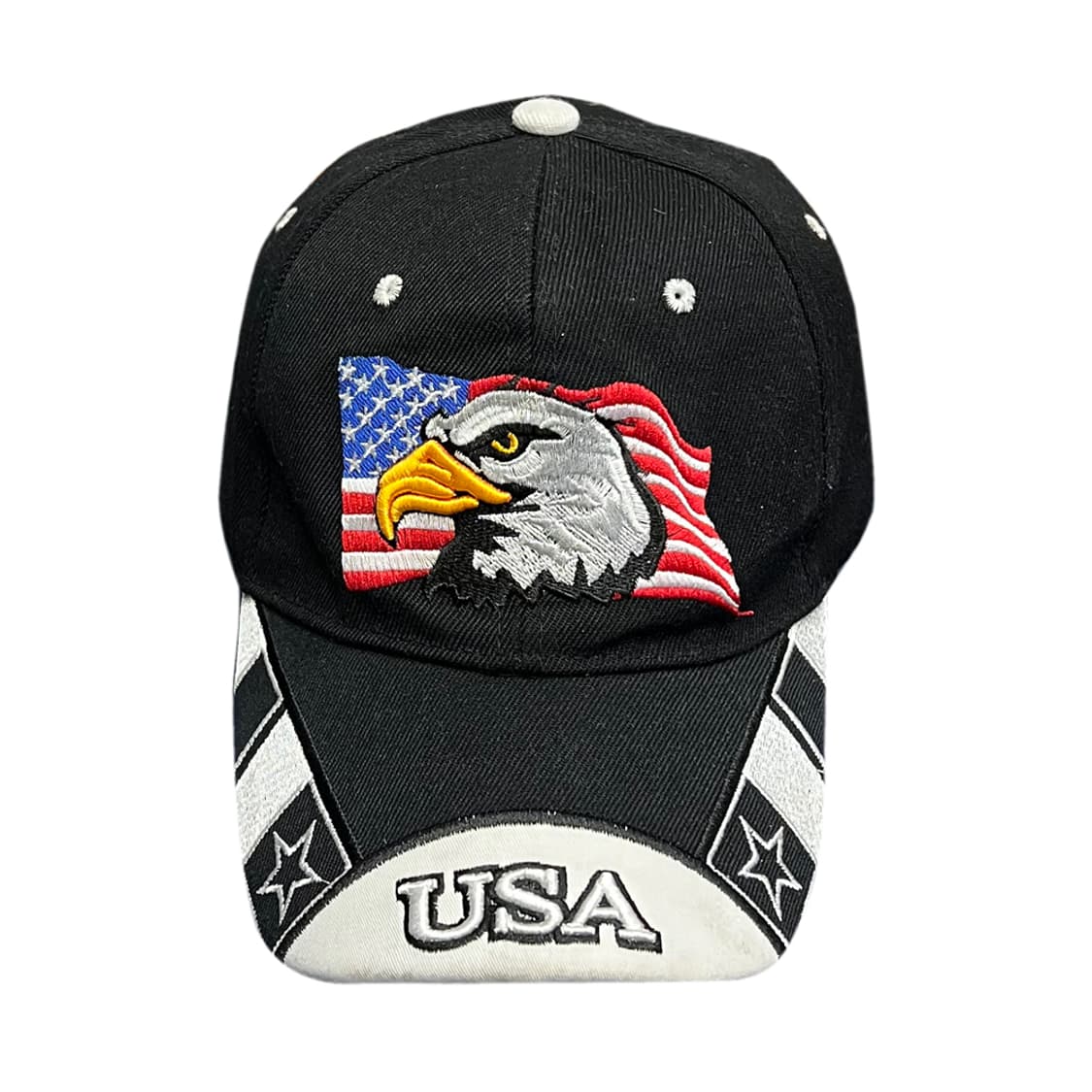 USA 이글 자수 빈티지 볼캡 모자 상품이미지2