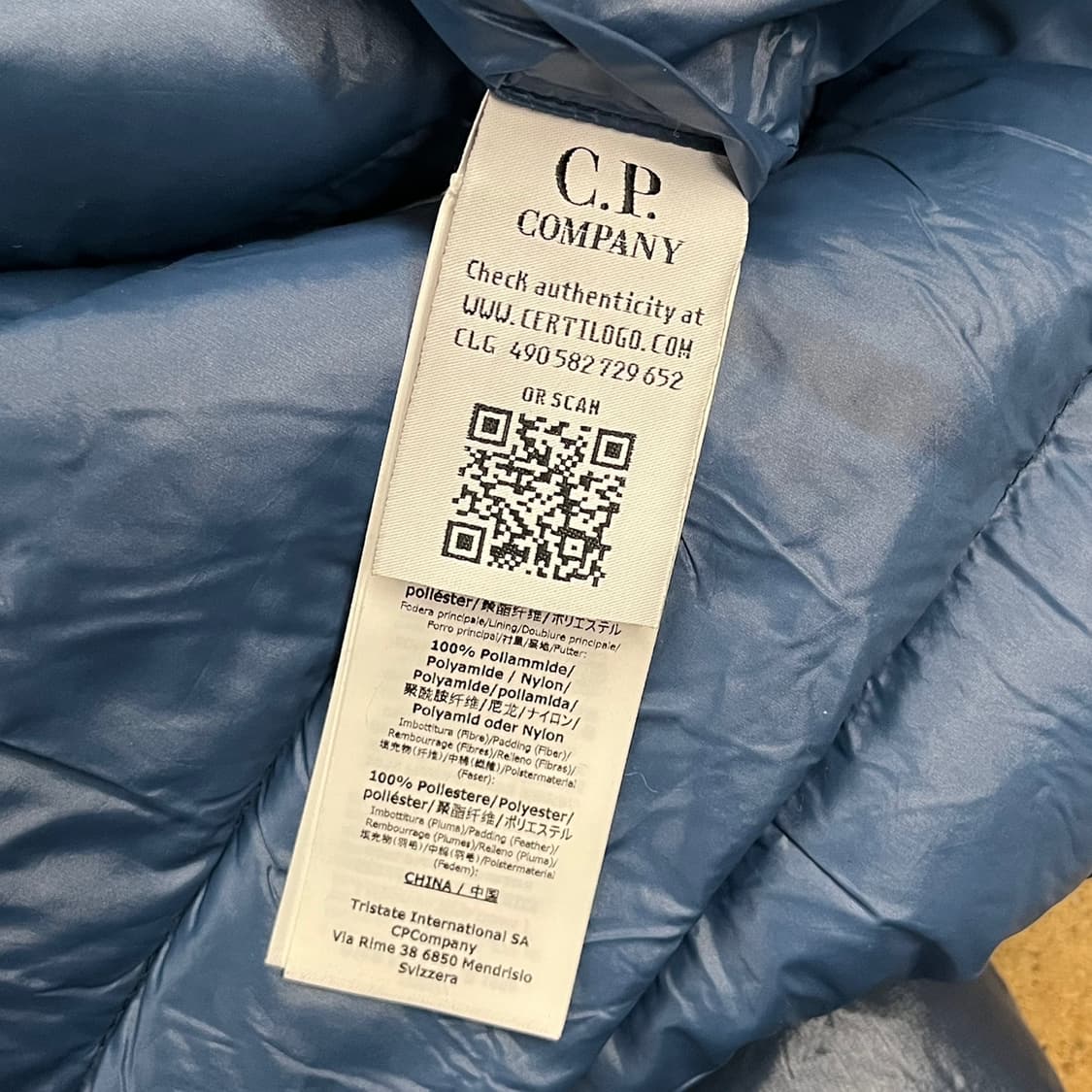 [정품/52] C.P.컴퍼니 D.D.SHELL 고글 패딩 자켓 b17 상품이미지8