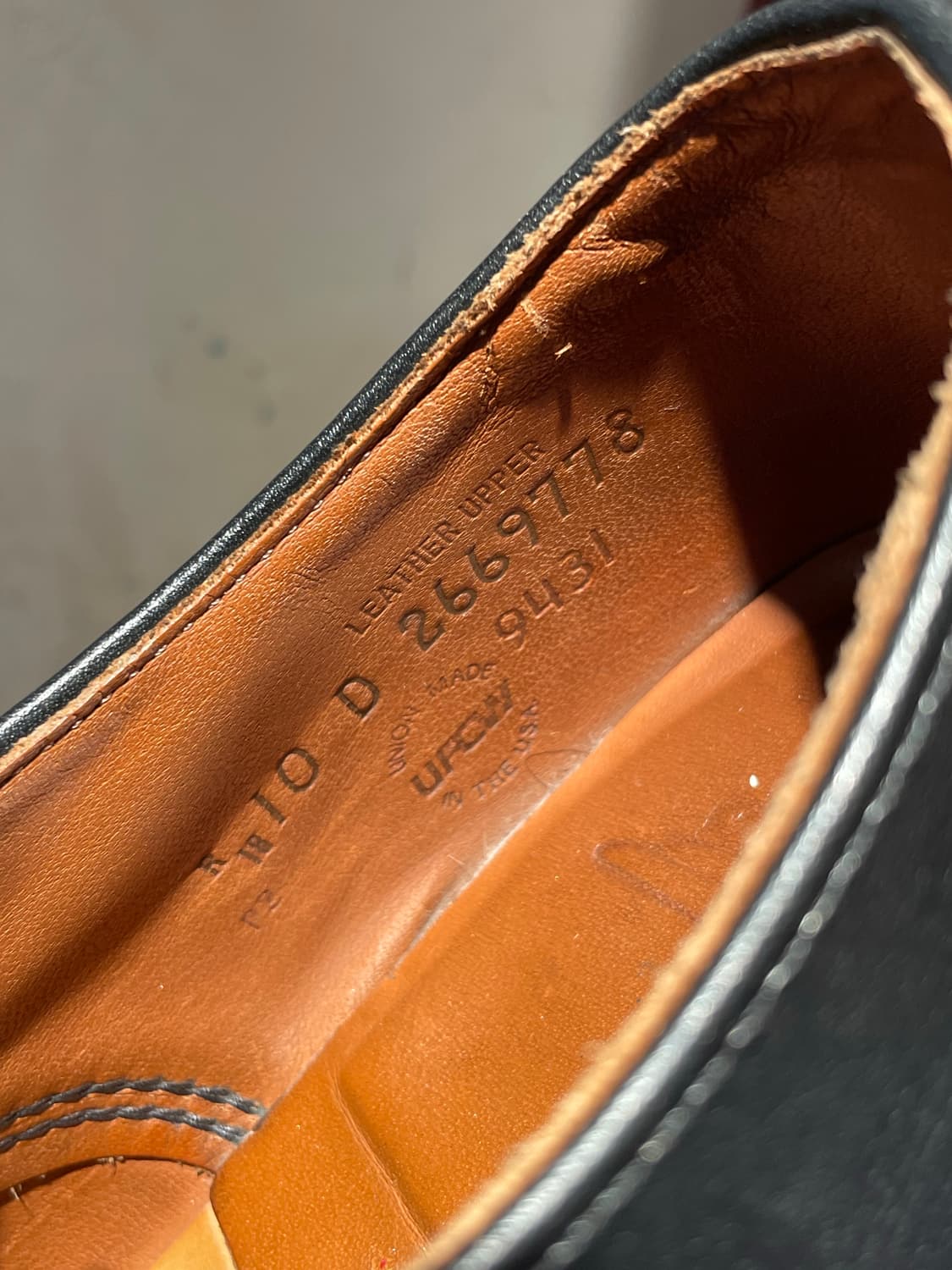 Red wing 레드윙 9431 더비슈즈 판매합니다  rrl 알든 상품이미지7