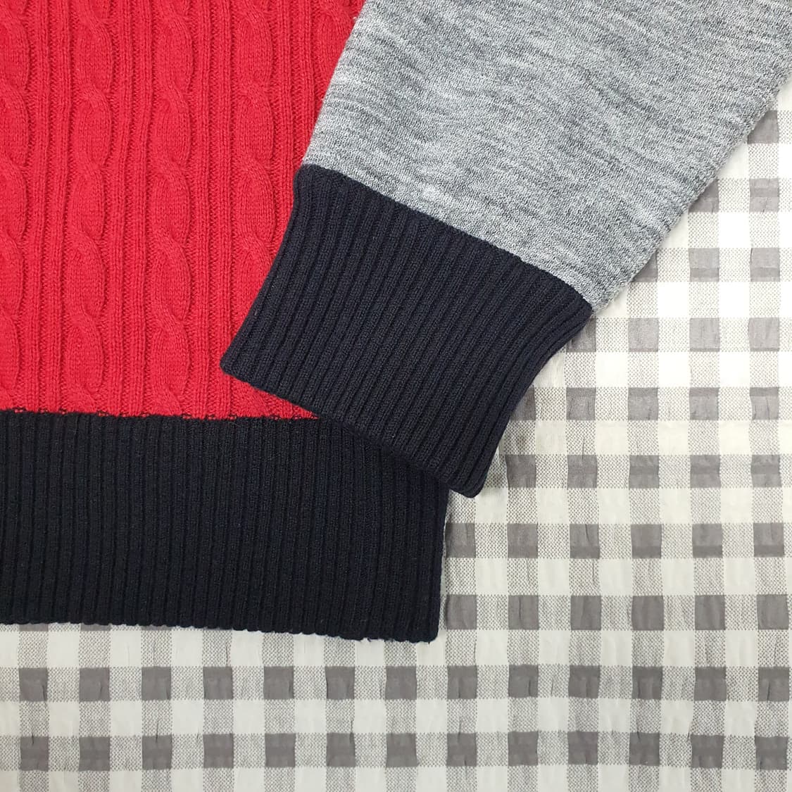 JDX 방풍 반집업 스웨터 남자95 상품이미지4