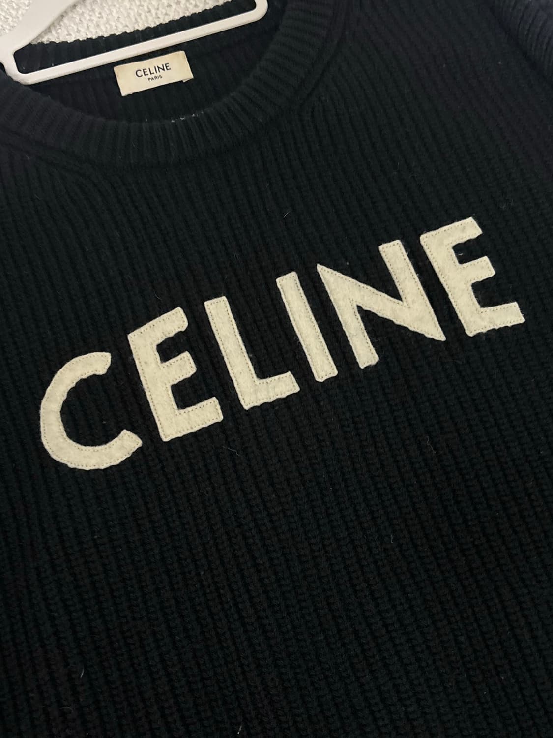 셀린느 리브드 울 니트 xl사이즈 상품이미지2