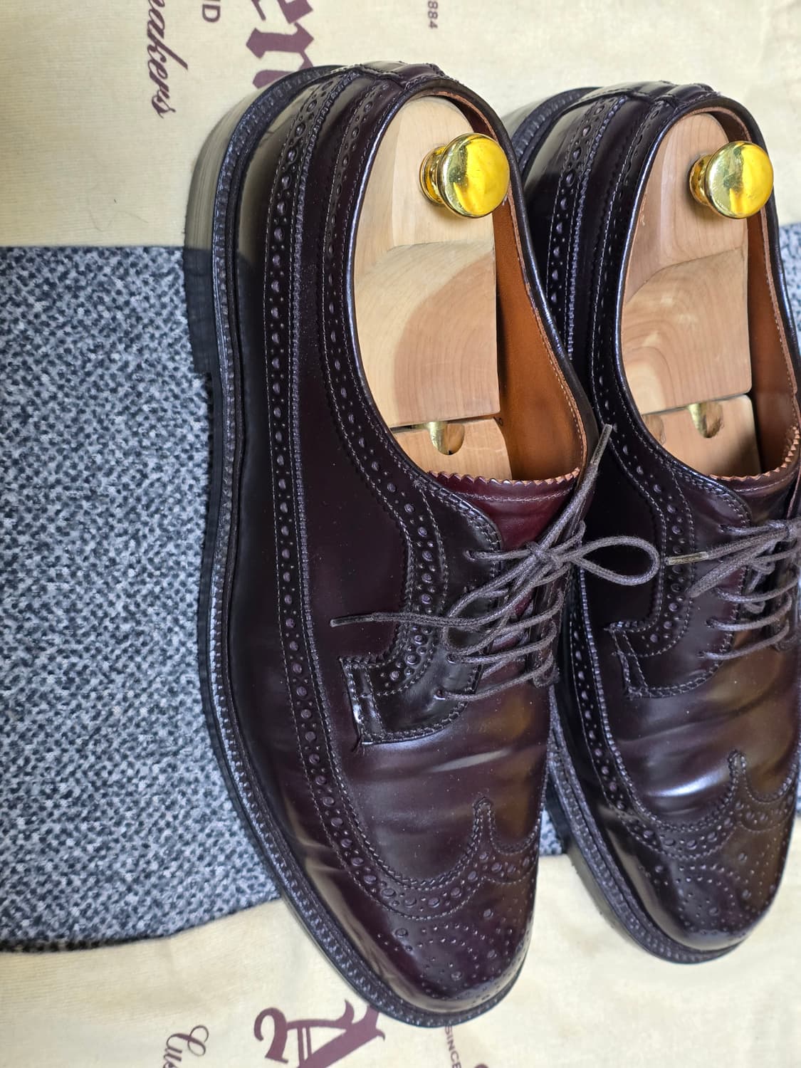 10D Alden 975 알든 975 코도반 롱윙 상품이미지5