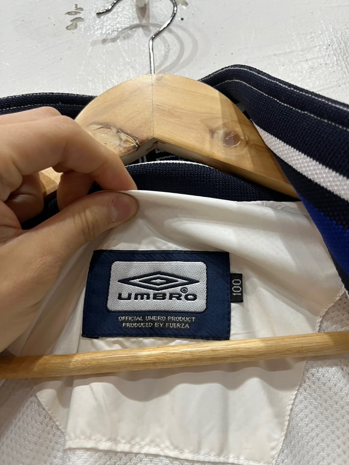 엄브로 올드스쿨 윈드브레이커 바람막이 자켓 100 상품이미지7