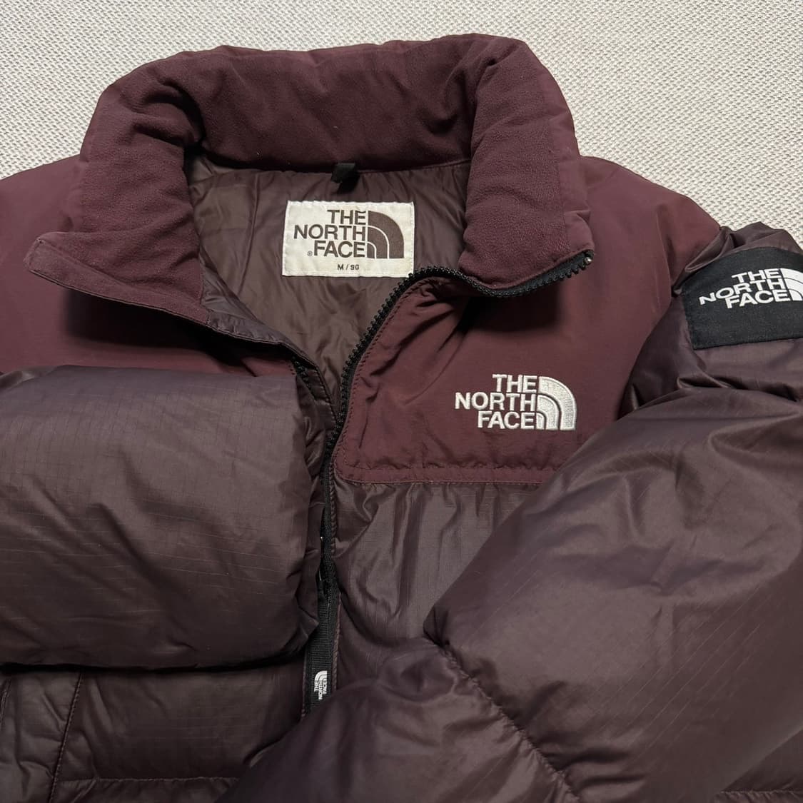 노스페이스 화이트 라벨 노벨티 눕시 다운 자켓 코코아 브라운 상품이미지3