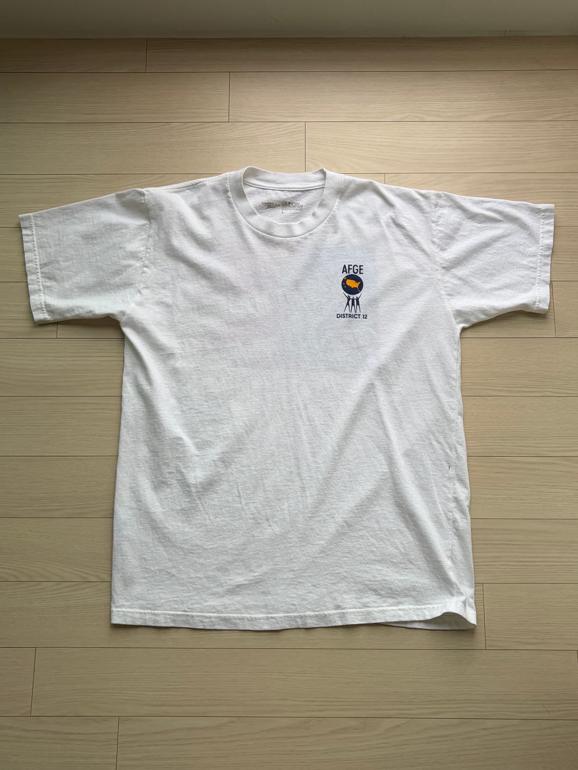 00s 아메리칸 빈티지 미제 유니온메이드 프린팅 티셔츠  L (105) 상품이미지2