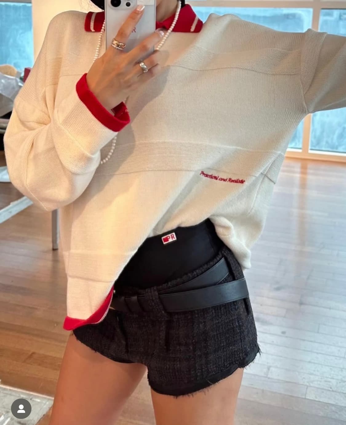 프랙티컬 앤 리얼리스틱 폴로 니트 (새상품) 상품이미지3