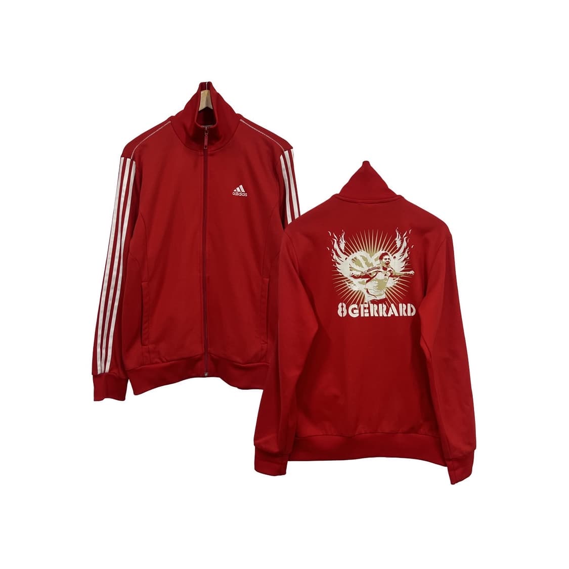 아디다스 리버풀 제라드 마킹 프린팅 트랙탑 져지 상품이미지1
