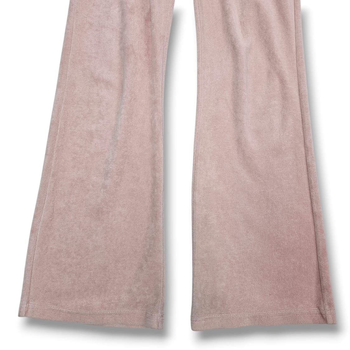  Body talk 벨벳 부츠컷 트레이닝 팬츠 연핑크 상품이미지5