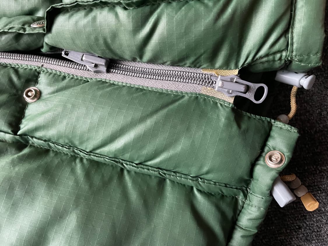 빈티지 노스페이스 시에라파카 립스탑 포레스트 M 상품이미지5