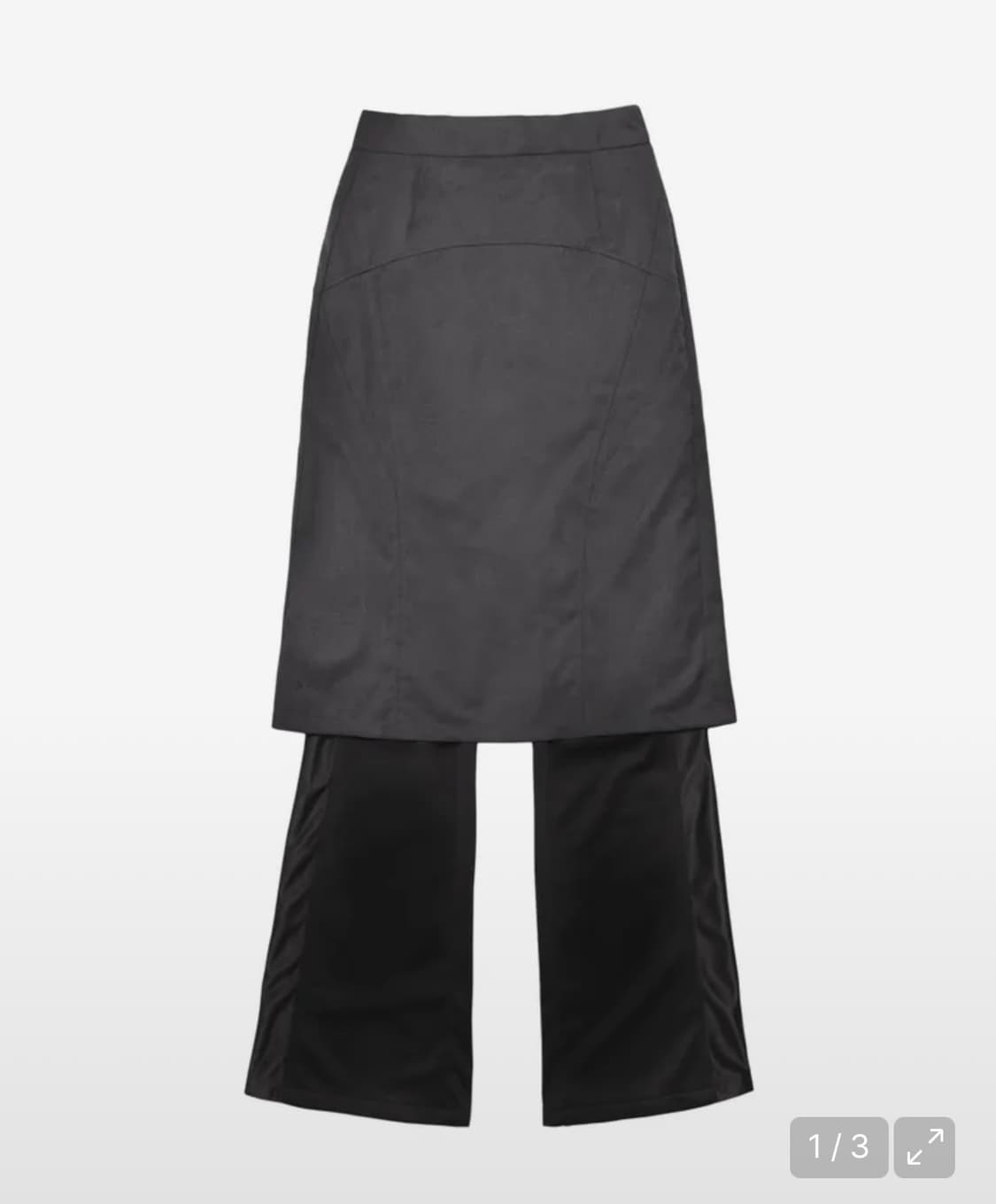 OJOS 오호스 Jersey Pleats Skirt Pants 상품이미지2