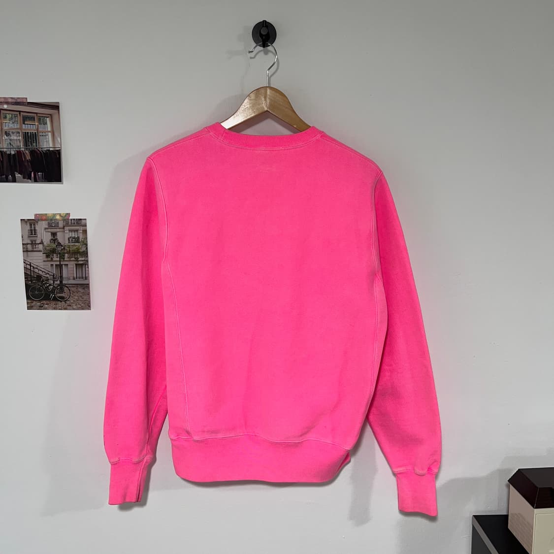 [L] 챔피온 리버스위브 맨투맨 핫핑크 상품이미지2