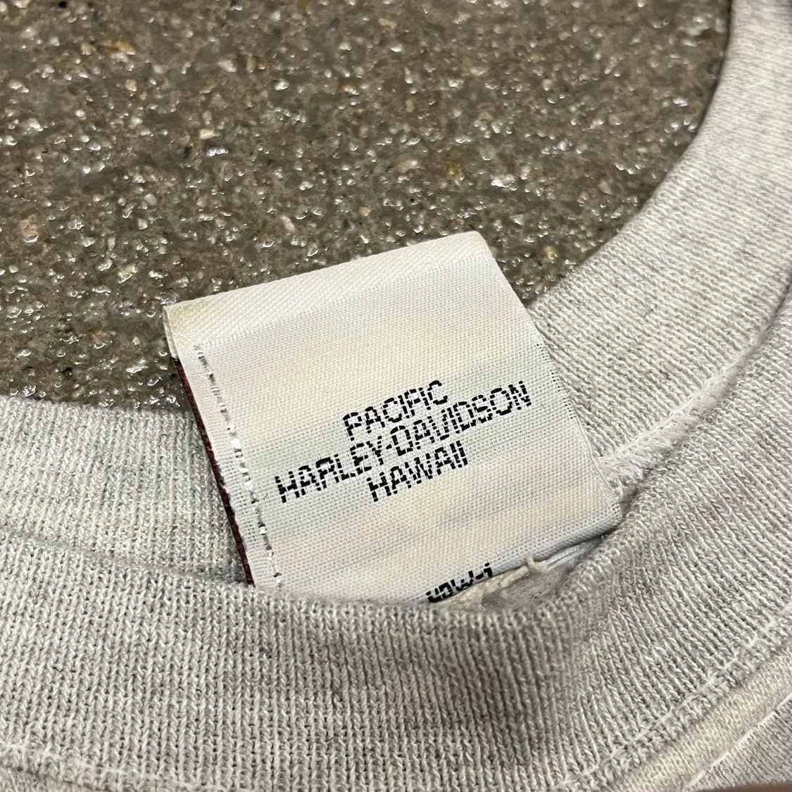 90s 할리데이비슨 하와이 프린팅 스웻셔츠 (110) 상품이미지5