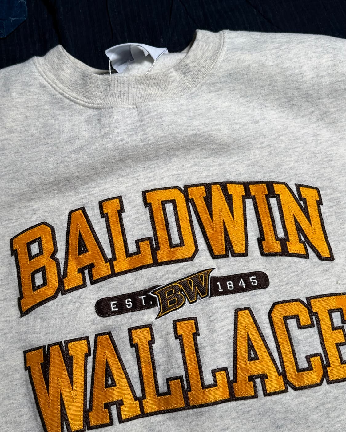 90-00‘s 챔피온 볼드위 월레스 스웻셔츠 M 상품이미지2