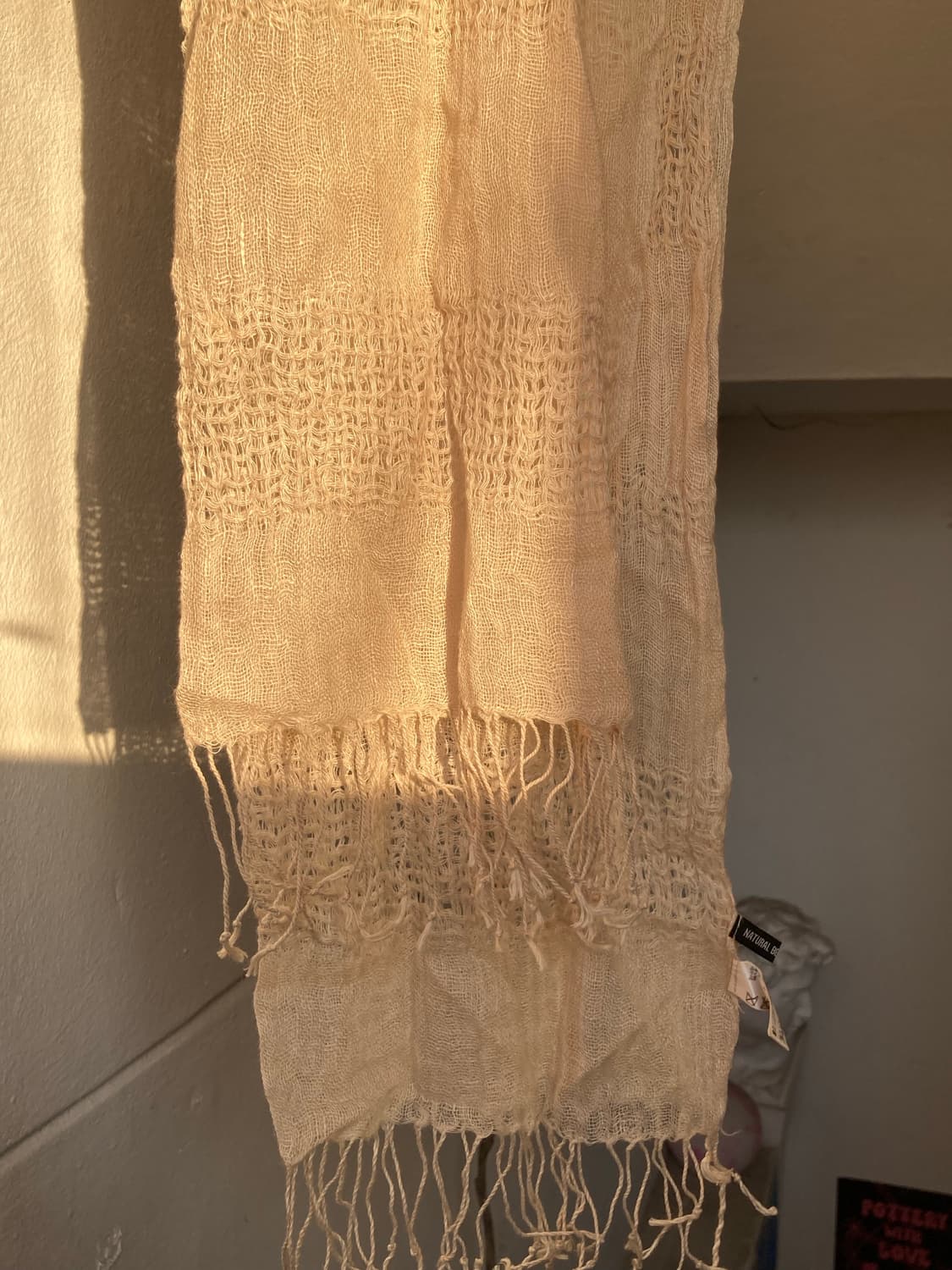 에스닉 아이보리 머플러 상품이미지3