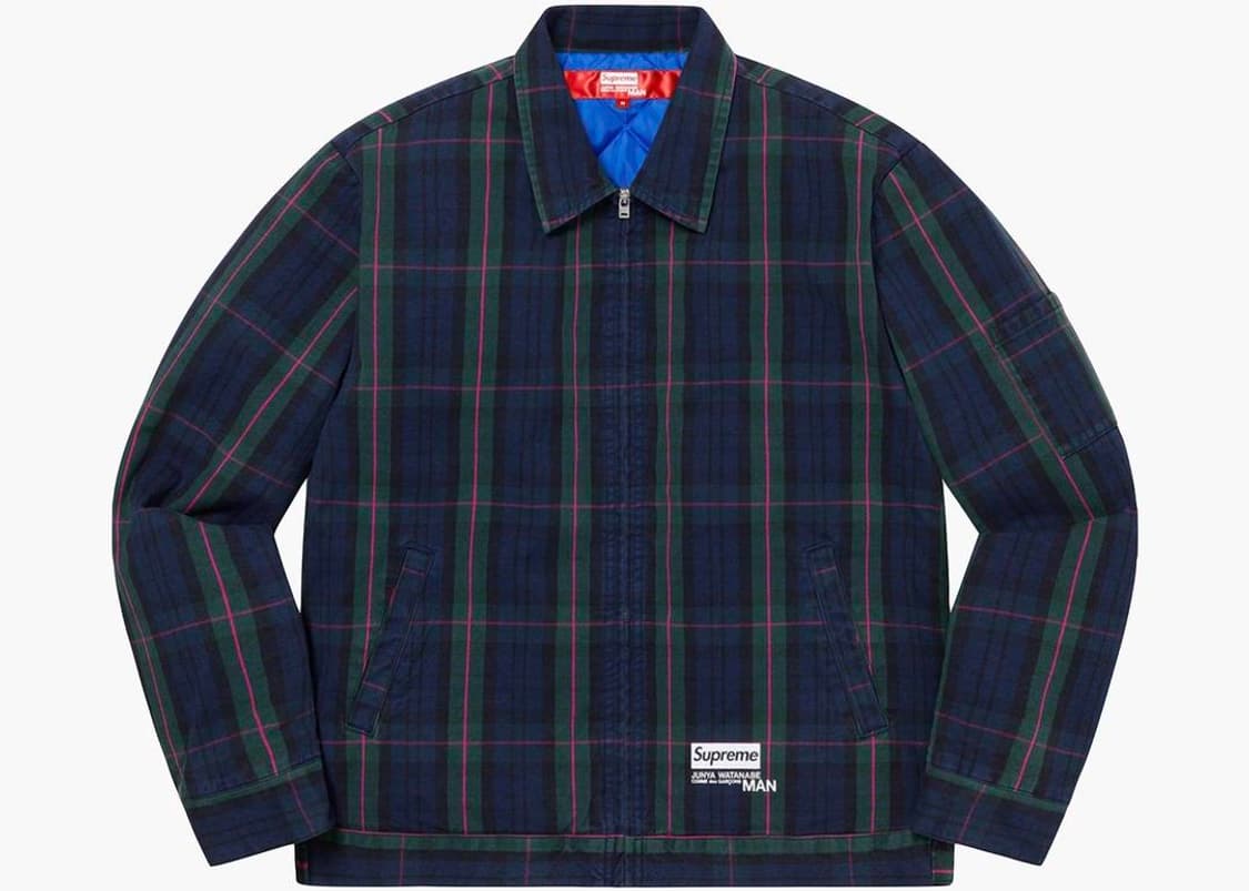 [M]준야와타나베x슈프림 21FW 프린트 워크자켓 상품이미지3