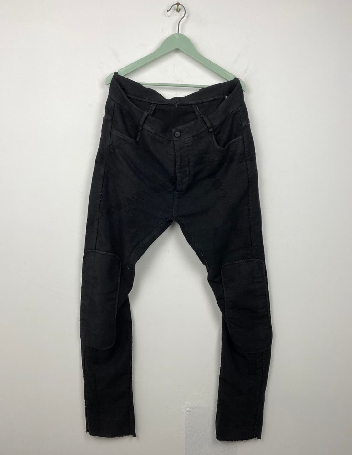 Masnada 수소봉제 왁스 팬츠 상품이미지2