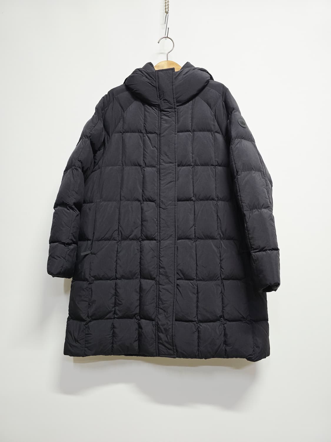 네파 블랙 롱 패딩 점퍼 후드 90 상품이미지1