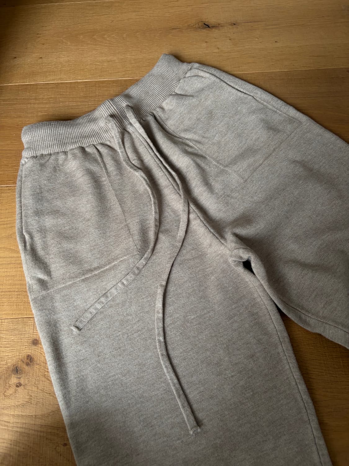 베이지 니트 조거팬츠  상품이미지2