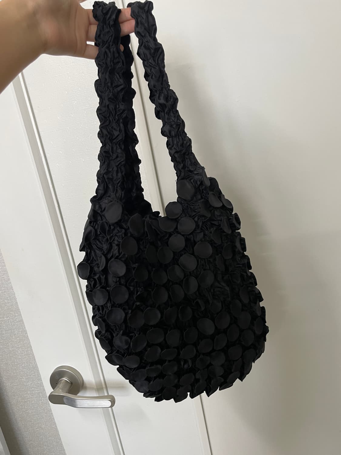 도트 플리츠 백 상품이미지5