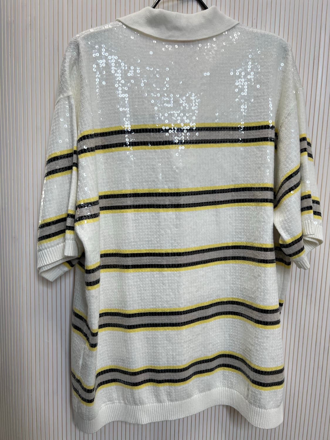 슈프림 스팽글 스트라이프 밪팔 폴로티 상품이미지4